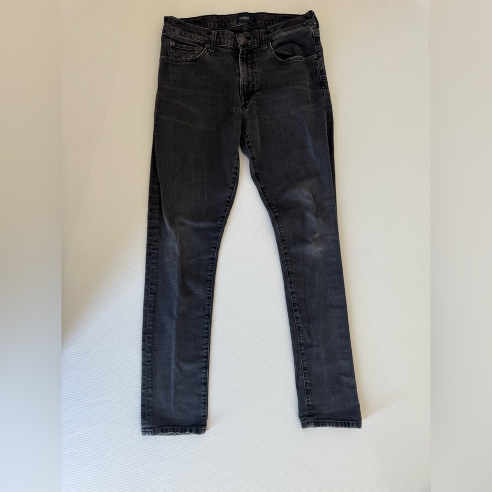 Citizens Of Humanity Black Slim Men's Jeans